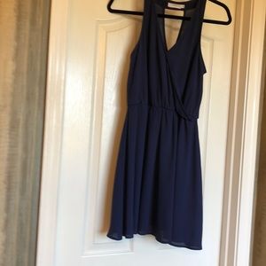 Lush navy dress